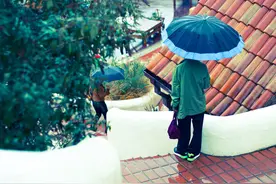 我在满城风雨里，等你归来图片