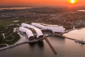 中国国家海洋博物馆，天津又一国际范地标建筑图片