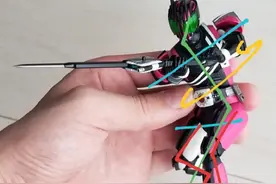 SHF真骨雕帝骑的姿势教学，你学会了吗？图片