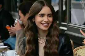 Lily Colins新剧造型引热议，原来穿着和妆容还可以这样搭图片