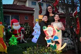 疫情期间需要一些欢乐 澳大利亚墨尔本街区提前过圣诞啦图片