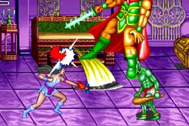 街机游戏那些角色专属武器，火云刀非小龙女莫属图片