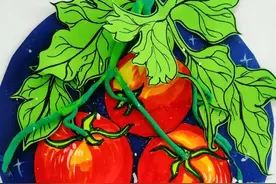 「绘画教程」番茄图片