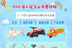 种草遛娃神器，8滑板车/扭扭车测评，做一个快乐的追风少年图片