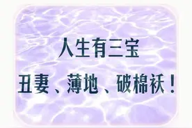 人生有三宝：丑妻，薄地，破棉袄！果然是高手在民间图片