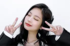 大家好，我是小猫咪JENNIE，盲人艺术家煎妮，太可爱了图片