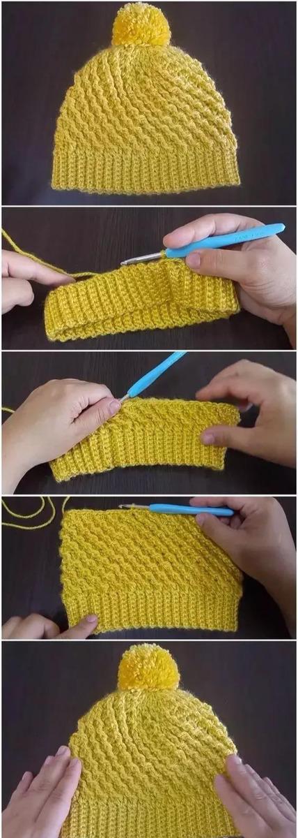 30款乖巧的毛线帽-子,每一款都很暖和,为儿子们织顶!附图解