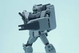 78官测：万代PB HG 幽灵奴隶吉姆 降落伞背包式样图片