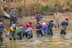 开坑前一天放鱼1000斤，抽干水时却没鱼，黑坑老板套路在这里图片
