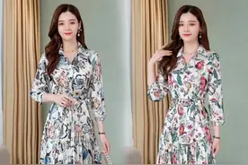 如果收入不错，建议买件上档次的高贵连衣裙，年轻更显优雅女人味图片