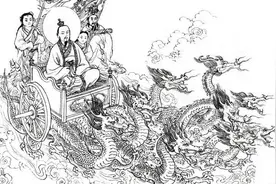 盘点封神中那些威猛的神兽坐骑，元始天尊的坐骑九龙沉香辇最霸气图片
