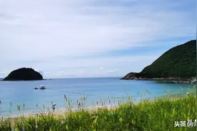 西涌海边美景手机随手拍，夏天的海滩真的很晒呀，不过海风很舒服图片