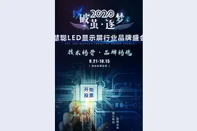 2020年度慧聪LED显示屏行业十佳品牌第一轮投票正式开启图片