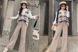 宽松的裤子配什么上衣？这几款穿搭look，时尚还显瘦图片