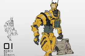 机械设计师Dipo Muh概念机甲设计第一弹图片