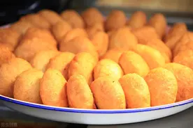 山西特色风味糕点—油糕，这样做，好吃到咬舌头图片