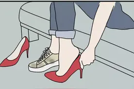 漫画：高跟鞋对女人意味着什么？图片