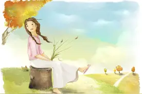 我们：一个像夏天，一个像秋天图片