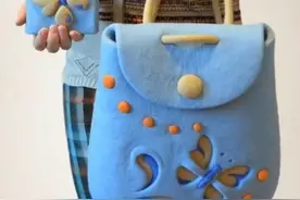 「布艺作品」时尚新款面料车缝贴花布包包系列第二部分图片