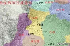 十四张四川绵阳历朝行政区划图，先有梓潼后有绵阳图片