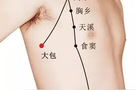 大包，不是肉包子，是大包大揽的意思，统络阴阳络脉，治全身疼痛图片