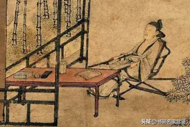 上海博物馆藏——明代绘画大师，仇英《梧竹书堂图》精赏图片