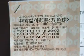 坚持很重要，80后守号10年中终获双色球695万图片