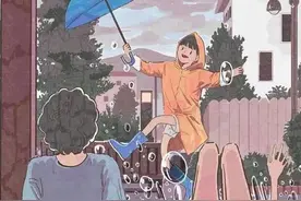 看到这组暑假生活的插图，就会想起童年假期的那些快乐，让人怀念图片