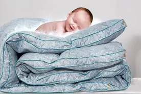 用了这条鹅绒被，感觉以前都白睡图片