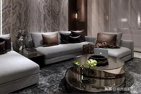 泉州中骏柏景湾，160㎡复式楼，非常具有浪漫情怀的现代轻奢风格图片