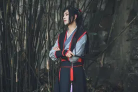 《魔道祖师》少年魏无羡Cos：一人我饮酒醉，帅气迷人的小哥哥！图片