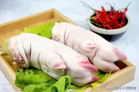 买猪蹄，要分清“前蹄”和“后蹄”，区别很大，买错难吃还浪费钱图片