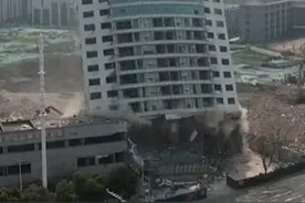 淮安经贸大厦“倒塌”的前世今生，未来淮安新地标！图片
