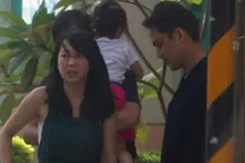 40岁明道与王婷萱结婚，儿子一个月大，曾与王鸥刘诗诗秦岚传绯闻图片
