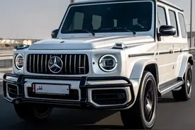 拥有“硬汉美”的奔驰AMG G 63图片