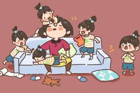“只要你在家，孩子就不乖！”背后的真相令人心疼图片