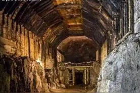 荒山之中发现地下隧道，神秘莫测类似外星人基地，成世界最大谜团图片