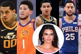 NBA名媛詹娜一天换两个，穿肚兜约会，布克白天约会晚上绿？图片