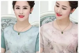 端午节快到了，新出一批中老年妈妈上衣，大码的版型，宽松舒适图片