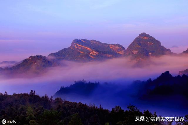 王维洗尽铅华之作，仅几句共有4个“终”字，一般人写不出这种美