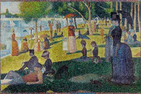 美国艺术家用泡泡纸作画，逼真还原抽象名画太神了图片