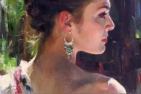 俄罗斯这对夫妻画家，画的美女油画，实在太好看了图片