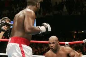 还想再欺负一次泰森？英国47岁老将自告奋勇：我绝对想再打泰森图片