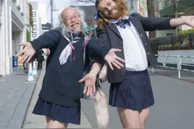 那些爱好女装的少女心日本大叔图片