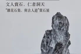 文人赏石，仁者洞天图片