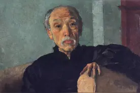 绘画美图：徐悲鸿油画人物头像图片