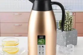 简约风真空保温壶，养生既实用！ 潮州市迎宾不锈钢制品厂图片