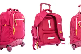 拉杆书包不但不减负，还有潜在危险图片