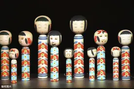 400年日本娃娃！木头脑袋没有手脚，转身变成任天堂游戏角色图片
