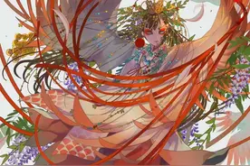 日式妖魔风格之怪异动漫插画图集！插画师七原しえ大作赏析图片